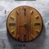 pine wood clock